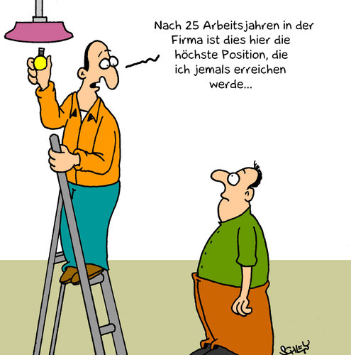 Cartoon: Karriere (medium) by Karsten Schley tagged arbeit,arbeitsplätze,wirtschaft,gesellschaft,karriere,geld,arbeitnehmer,arbeit,arbeitsplätze,wirtschaft,gesellschaft,karriere,geld,arbeitnehmer,angestellte,angestellter,arbeitgeber,arbeitsplatz,beruf,job,firma,unternehmen,position