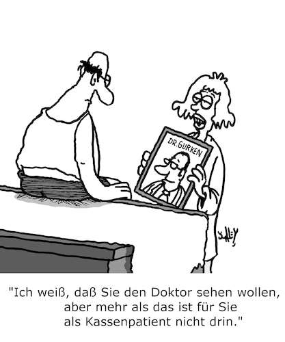Cartoon: Kassenpatienten (medium) by Karsten Schley tagged gesundheit,patienten,ärzte,kassenpatienten,politik,krankenkassen,gesellschaft,gesundheit,patienten,ärzte,kassenpatienten,politik,krankenkassen,gesellschaft