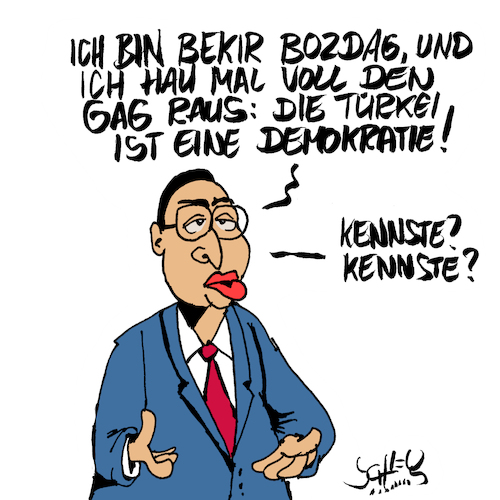 Cartoon: Kennste? (medium) by Karsten Schley tagged türkei,demokratie,politik,europa,deutschland,eu,meinungsfreiheit,pressefreiheit,diplomatie,türkei,demokratie,politik,europa,deutschland,eu,meinungsfreiheit,pressefreiheit,diplomatie