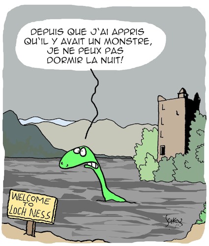 Le monstre du Loch Ness