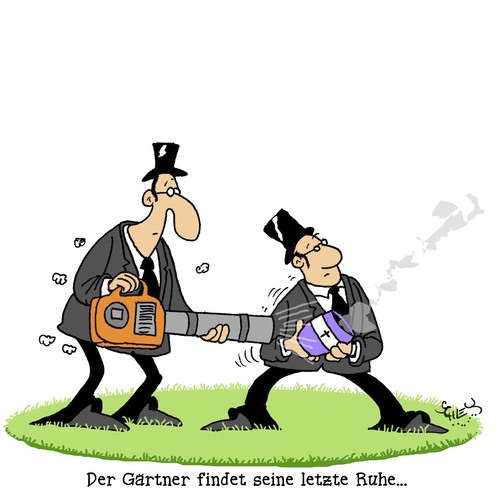 Cartoon: Letzte Ruhe (medium) by Karsten Schley tagged bestattungsunternehmer,friedhöfe,laubbläser,asche,jobs,hobby,natur,gärtner,leben,tod,business,tod,leben,gärtner,natur,hobby,jobs,asche,laubbläser,friedhöfe,bestattungsunternehmer,business