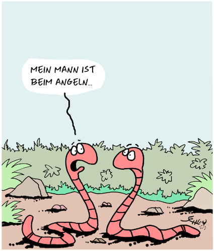 Cartoon: Männer... (medium) by Karsten Schley tagged männer,frauen,ehe,liebe,beziehungen,hobbies,angeln,freizeit,ernährung,gesellschaft,männer,frauen,ehe,liebe,beziehungen,hobbies,angeln,freizeit,ernährung,gesellschaft