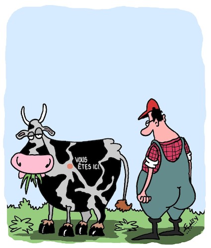 Cartoon: Meuuuuh! (medium) by Karsten Schley tagged agriculture,animaux,vaches,agriculteurs,elevage,agriculture,animaux,vaches,agriculteurs,elevage
