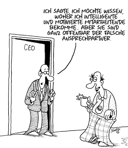 Cartoon: Mitarbeitende gesucht! (medium) by Karsten Schley tagged arbeit,arbeitgeber,arbeitnehmer,motivation,karriere,kompetenz,jobs,recruiting,arbeit,arbeitgeber,arbeitnehmer,motivation,karriere,kompetenz,jobs,recruiting