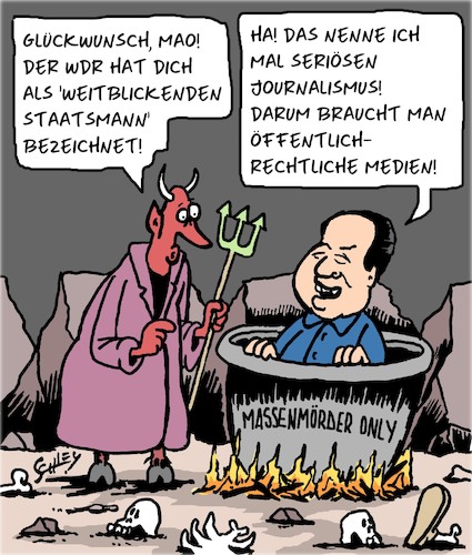 Cartoon: Öffentlich-Rechtlich (medium) by Karsten Schley tagged medien,öffentlichrechtlich,politik,propaganda,zwangsgebühren,gez,ard,zdf,filz,journalismus,tendenziös,parteilichkeit,seriösität,gesellschaft,deutschland,medien,öffentlichrechtlich,politik,propaganda,zwangsgebühren,gez,ard,zdf,filz,journalismus,tendenziös,parteilichkeit,seriösität,gesellschaft,deutschland