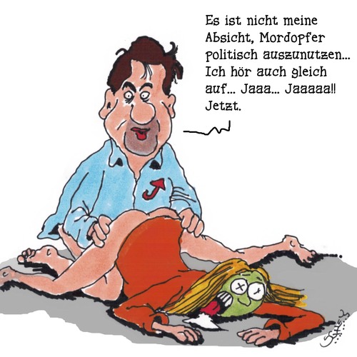 Cartoon: Opfer (medium) by Karsten Schley tagged politik,politiker,rechtsextremismus,verbrechen,afd,immigration,tod,kriminalität,demokratie,gesellschaft,politik,politiker,rechtsextremismus,verbrechen,afd,immigration,tod,kriminalität,demokratie,gesellschaft