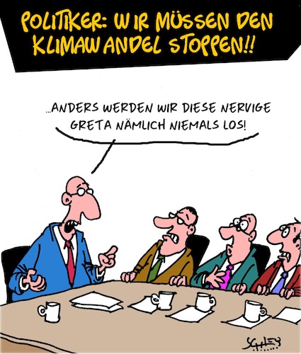 Cartoon: Politiker sind sich einig! (medium) by Karsten Schley tagged politiker,umwelt,klimawandel,umweltschutz,greta,einigkeit,industrie,profite,gesellschaft,politiker,umwelt,klimawandel,umweltschutz,greta,einigkeit,industrie,profite,gesellschaft