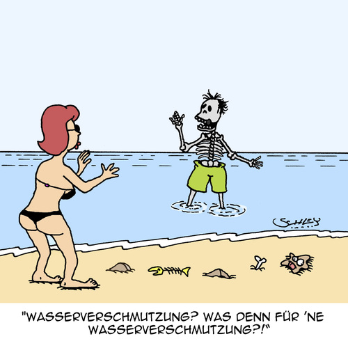 Cartoon: Porentief rein! (medium) by Karsten Schley tagged wasser,umwelt,umweltverschmutzung,seen,meere,meeresverschmutzung,gesundheit,badegäste,seebäder,tourismus,urlaub,ferien,wasser,umwelt,umweltverschmutzung,seen,meere,meeresverschmutzung,gesundheit,badegäste,seebäder,tourismus,urlaub,ferien