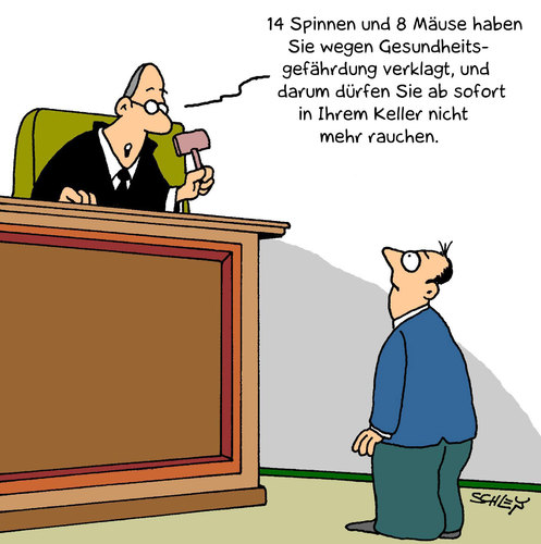 Cartoon: Rauchen (medium) by Karsten Schley tagged gesellschaft,gesundheit,rauchen,nichtrauchen,tiere,wirtschaft,recht,gesetz,gesellschaft,gesundheit,rauchen,nichtrauchen,tiere,wirtschaft,recht,gesetz,keller,raucher,nichtraucher,verbote,rauchverbot