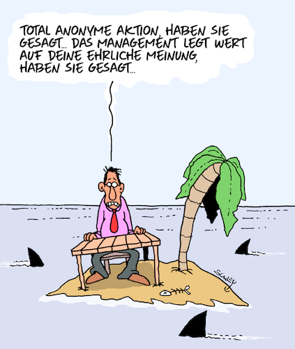 Cartoon: Umfrage (medium) by Karsten Schley tagged arbeitgeber,arbeitnehmer,umfragen,karriere,meinung,demokratie,business,wirtschaft,zufriedenheit,gesellschaft,arbeitgeber,arbeitnehmer,umfragen,karriere,meinung,demokratie,business,wirtschaft,zufriedenheit,gesellschaft