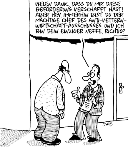 Cartoon: Vetternwirtschaft (medium) by Karsten Schley tagged politik,vetternwirtschaft,korruption,politiker,familie,karriere,beförderungen,betrug,gesellschaft,medien,politik,vetternwirtschaft,korruption,politiker,familie,karriere,beförderungen,betrug,gesellschaft,medien