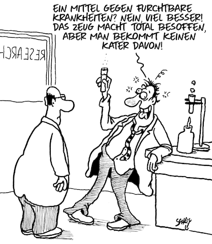 Cartoon: Wissenschaft rockt! (medium) by Karsten Schley tagged wissenschaft,wissenschaftler,forschung,chemie,krankheiten,pharmazie,medizin,gesellschaft,wissenschaft,wissenschaftler,forschung,chemie,krankheiten,pharmazie,medizin,gesellschaft
