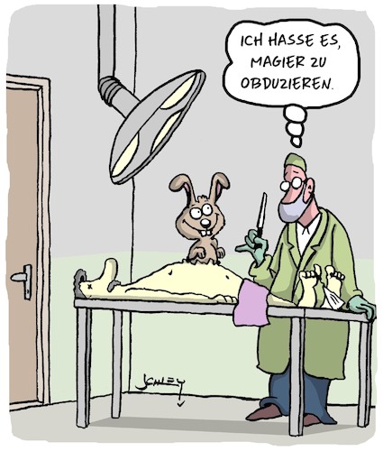 Cartoon: Zauberhafte Autopsie (medium) by Karsten Schley tagged autopsien,ärzte,tod,magier,showbiz,medien,professionen,unterhaltung,tv,variete,gesellschaft,autopsien,ärzte,tod,magier,showbiz,medien,professionen,unterhaltung,tv,variete,gesellschaft