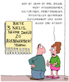 Cartoon: Aufnahme (small) by Karsten Schley tagged asylbewerber,europa,neonazis,nationalismus,populismus,rassismus,intelligenz,arbeit,politik,gesellschaft,soziales,deutschland
