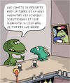 Cartoon: Avertissement!! (small) by Karsten Schley tagged environnement,medias,scientifiques,climat