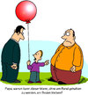 Cartoon: Ballon (small) by Karsten Schley tagged übergewicht,gesundheit,gesellschaft,deutschland,mann,ernährung,fettleibigkeit