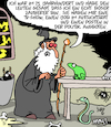 Cartoon: Böser Zauberer (small) by Karsten Schley tagged politik,wirtschaft,medien,märchen,legenden,mythen,literatur,comics,jobangebote,gesellschaft