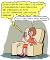 Cartoon: Covid est un mesonge! (small) by Karsten Schley tagged covid19,fake,news,internet,facebook,politique,sante