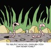 Cartoon: Dann GEH doch!! (small) by Karsten Schley tagged liebe,ehe,trennung,männer,frauen,scheidung,beziehungen,tiere,natur