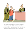 Cartoon: Der beste Mann (small) by Karsten Schley tagged militär,verteidigung,kommunikation,soldaten,codes,politik,gesellschaft