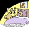 Cartoon: Der Hunde-Flüsterer (small) by Karsten Schley tagged haustiere,hunde,tiere,eltern,kinder,natur,restaurants,gastronomie,briefzusteller,post