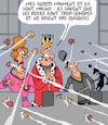 Cartoon: Desir et Realite (small) by Karsten Schley tagged souverains,sujets,realite,refoulement,societe,politique
