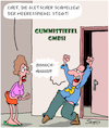 Cartoon: Die Gletscher schmelzen! (small) by Karsten Schley tagged klimawandel,wetter,umwelt,business,wirtschaft,industrie,profite,kapitalismus,geld,politik,gesellschaft