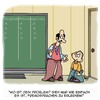 Cartoon: Du lernst für das Leben! (small) by Karsten Schley tagged schule,schüler,lehrer,lernen,fremdsprachen,ausbildung,kommunikation