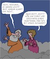 Cartoon: Es werde Licht! (small) by Karsten Schley tagged gott,männer,frauen,technik,handwerker,fachleute,bibel,schöpfung,religion,gesellschaft