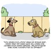 Cartoon: Evolution ist ein MYTHOS!! (small) by Karsten Schley tagged natur,evolution,tiere,hunde,biologie,entwicklung