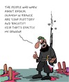 Cartoon: French Coup Plotters (small) by Karsten Schley tagged france,islamism,politics,military,racism,government,immigration,society,democracy