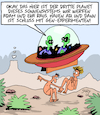 Cartoon: Genetik (small) by Karsten Schley tagged adam,und,eva,genetik,aliens,geschichte,religion,mythen,legenden,menschheit,gesellschaft