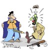 Cartoon: GUCK MAAAAL!!! (small) by Karsten Schley tagged extremismus,religion,terror,cartoonisten,charlie,hebdo,terroristen,faschismus