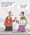 Cartoon: Gutes Buch! (small) by Karsten Schley tagged bücher,geld,investmenttips,anlageberatung,business,ratgeber,wirtschaft,betrug,gesellschaft
