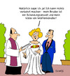 Cartoon: Heirat (small) by Karsten Schley tagged ehe liebe heiraten männer frauen familie gesellschaft kirche religion scheidung anwälte recht