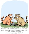 Cartoon: Heutzutage (small) by Karsten Schley tagged tiere,haustiere,katzen,mäuse,tierversuche,verkaufen,ernährung,business,forschung,wissenschaft