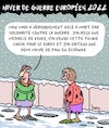 Cartoon: Hiver de Guerre (small) by Karsten Schley tagged hiver,guerre,politique,russie,ukraine,froid,famine,inflation,solidarite,energie