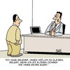Cartoon: Höflichkeit ist eine Zier (small) by Karsten Schley tagged kommunikation,höflichkeit,benehmen,manieren,jobs,arbeit,arbeitgeber,arbeitnehmer,business,wirtschaft