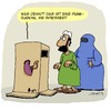 Cartoon: Ihr SPIESSER!! (small) by Karsten Schley tagged punk,jugend,mode,rebellion,familien,eltern,kinder,religion