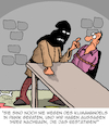 Cartoon: Inquisition (small) by Karsten Schley tagged meinung,medien,klima,panik,religion,hysterie,politik,gesellschaft