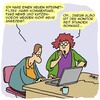 Cartoon: Mit Filter (small) by Karsten Schley tagged internet,hasskommentare,computer,medien,katzenvideos,technik,spamfilter,politik,gesellschaft