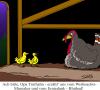 Cartoon: Opa Truthahn (small) by Karsten Schley tagged ernährung festtage erntedank weihnachten tiere natur landwirtschaft