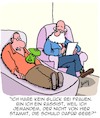 Cartoon: Pech in der Liebe (small) by Karsten Schley tagged männer,frauen,sex,dating,pech,aliens,rassismus,psychiater,schuldgefühle,liebe,beziehungen,ärzte,patienten