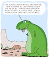 Cartoon: Petit Dejeuner (small) by Karsten Schley tagged histoire,gens,animaux,dinosaures,science,manger,petit,dejeuner,dessins,cartoons,art