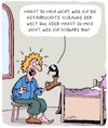 Cartoon: Rassismus??! (small) by Karsten Schley tagged rassismus,tiere,schlangen,angst,politik,medien,gesellschaft