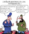 Cartoon: Renforcement (small) by Karsten Schley tagged lois,terrorisme,religion,crimes,autriche,politique,liberte,societe