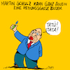 Cartoon: Retter (small) by Karsten Schley tagged schulz,spd,wahlen,messias,deutschland,bundestag,gesellschaft,religion,politik,europa