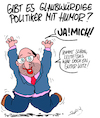Cartoon: Schulz hat Humor (small) by Karsten Schley tagged schulz,spd,glaubwürdigkeit,politiker,groko,regierung,ministerposten,merkel,cdu,witze,politik,gesellschaft,deutschland