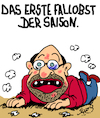 Cartoon: St. Fallobst (small) by Karsten Schley tagged spd,nrw,wahlen,politik,schulz,absturz,wähler,demokratie,bundestagswahl,landtagswahlen,deutschland,europa,gesellschaft,demoskopie