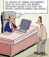 Cartoon: Super Boulot ! (small) by Karsten Schley tagged temps,de,travail,employeurs,employes,social,capitalisme,remuneration,heures,supplementaires,societe,politique,economie